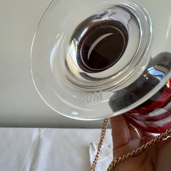 SS22 Moschino Couture Jeremy Scott Diner Red Ice Cream Sundae Crossbody Bag - Picture 16 of 16